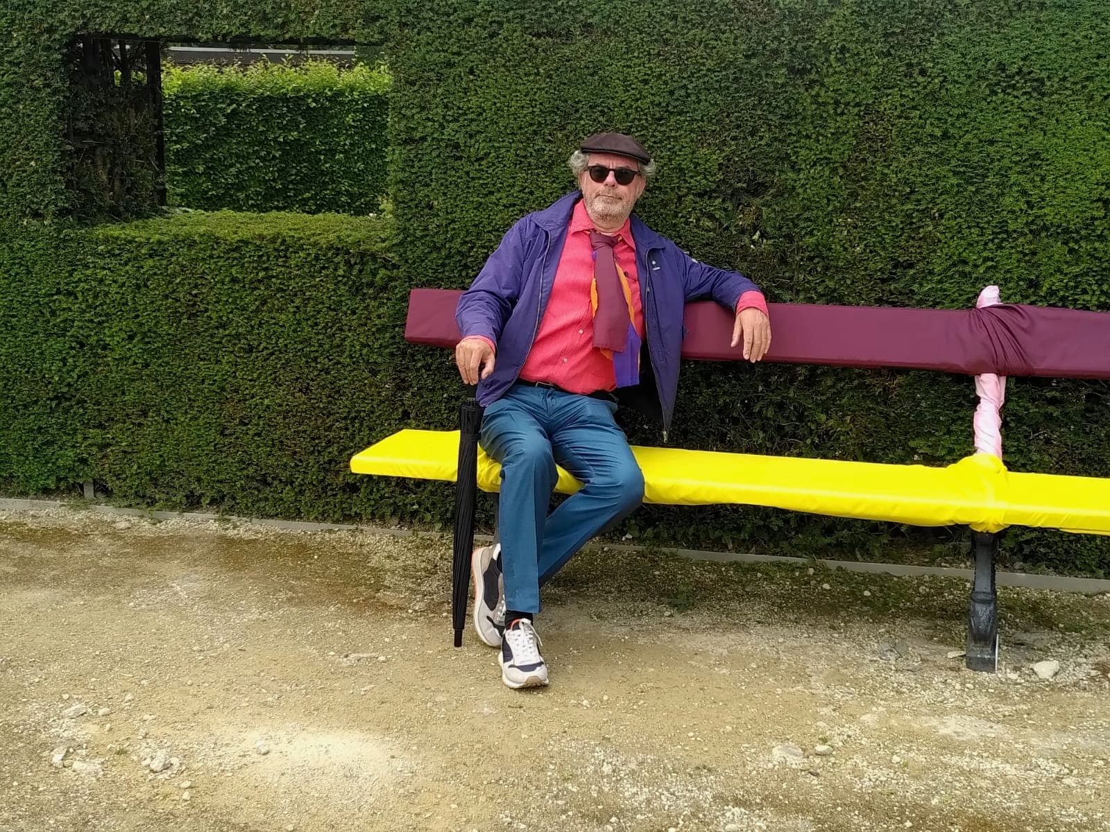 Natte billen in he park